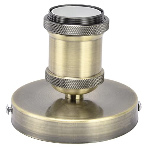 Depisuta E26 E27 Vintage Light Socket Mystical/Fantasy Respardant Holder mit Eisen -Bauch -Struktur für Küchenschlafzimmer Wohnzimmer, Breite Verwendung für Moderne und Retro Dekoration (Antike von Depisuta