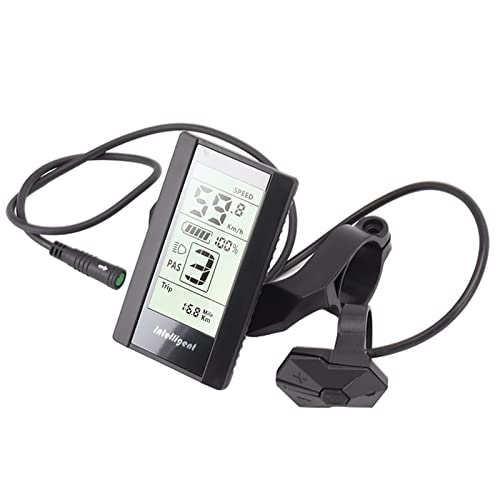 Depisuta Elektrofahrrad -LCD -Anzeigemesser, 24 V 36V 48 V 52V 5 Pin E Bike LCD -Anzeige -Bedienfeld -Bedienfeld für M400 G330 G510 G340 M615 Tafelersatz, 22,2 Mm/0,9 Zoll -Lenker Depisuta Elektrofahrrad -LCD -Anzeigemesser, 24 V 36V 48 V 52V 5 Pin E Bike LCD -Anzeige -Bedienfeld -Bedienfeld für M400 G330 G510 G340 M615 Tafelersatz, 22,2 Mm/0,9 Zoll -Lenker von Depisuta
