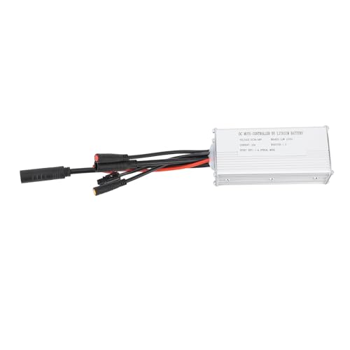 Depisuta Elektrofahrradverantwortlicher, DC 36V 48 V 22A e Bike -bürstenloser Controller mit Wasserdichtem Stecker, Quadratische Wellenbürblermotor Controller für 500 -W -Motor von Depisuta