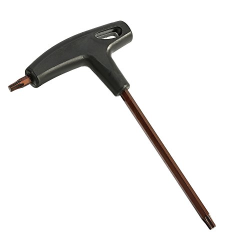 Depisuta Fahrrad-T25-Schraubenschlüsselreparaturwerkzeug für Hochfutterbikebremsscheibe, Ergonomisches T-Griff-Design, Haltbares Legierungsstahlmaterial, Bequemer Kunststoffgriff, Ideal für die Depisuta Fahrrad-T25-Schraubenschlüsselreparaturwerkzeug für Hochfutterbikebremsscheibe, Ergonomisches T-Griff-Design, Haltbares Legierungsstahlmaterial, Bequemer Kunststoffgriff, Ideal für die von Depisuta