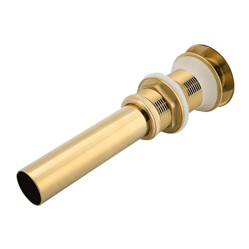 Depisuta G1 1/4 in Badezimmer Messing für Pop-up-Drain-Waschbecken Sanft Betrieb Gar für Küchenmaterial Nicht-Surflue-Design (#3) von Depisuta