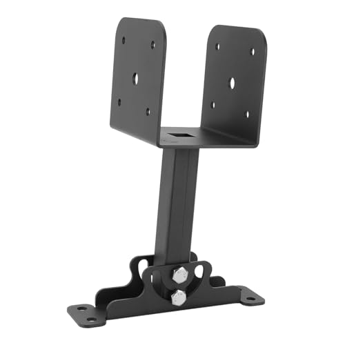 Depisuta Heavy Dach Riser Bracket Steel Sattelunterstützung für Pergola Pavillon mit Wetterfestem Design für Außenterrassegarten von Depisuta