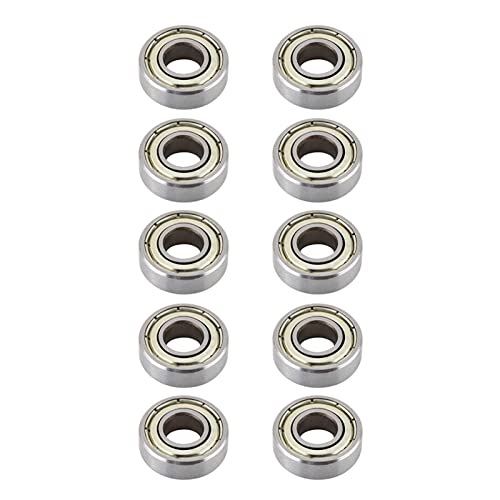 Depisuta Hochtemperaturbeständige Metallkugellager 10 Stk Effizienter Betrieb mit Niedrigem Lärm für Autos und Haushaltsgeräte Depisuta Hochtemperaturbeständige Metallkugellager 10 Stk Effizienter Betrieb mit Niedrigem Lärm für Autos und Haushaltsgeräte von Depisuta