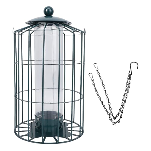 Depisuta Käfig -Vogelhäuschen für das Hängen Im Freien, 7,1 X 7,12,6 Zoll Metall -Eichhörnchen -Proof -Vogelfutterhäuschen, Käfigrohr -Samenfutterhäuschen, Leicht zu Füllen Depisuta Käfig -Vogelhäuschen für das Hängen Im Freien, 7,1 X 7,12,6 Zoll Metall -Eichhörnchen -Proof -Vogelfutterhäuschen, Käfigrohr -Samenfutterhäuschen, Leicht zu Füllen von Depisuta