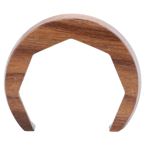 Depisuta Kaffeemaschine Holz Grouphead, Hitzebeständiger Walnuss -Gruppenkopfring mit Hitzedämmabdeckung für Kaffeemaschinen der E61 -Serie von Depisuta