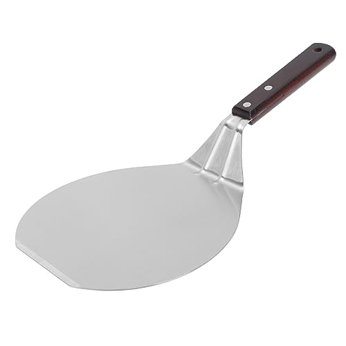 Depisuta Pizzaschaufel, Kekswender aus Lebensmittelechtem Edelstahl, Pizzaspatel, Pizzaschaufel aus Metall, Zum Wenden und Schneiden von Pizzas Zum Backen, für Teig und (Runde Pizza Spatel, Holzgriff) Depisuta Pizzaschaufel, Kekswender aus Lebensmittelechtem Edelstahl, Pizzaspatel, Pizzaschaufel aus Metall, Zum Wenden und Schneiden von Pizzas Zum Backen, für Teig und (Runde Pizza Spatel, Holzgriff) von Depisuta