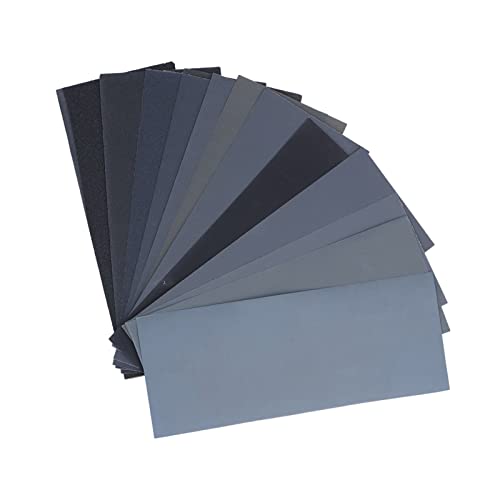 Depisuta Schleifen Sandpray Dual Verwendung Sandpapierpapier Holz 120-3000 Schreie Begeisterung (14 Stück) von Depisuta