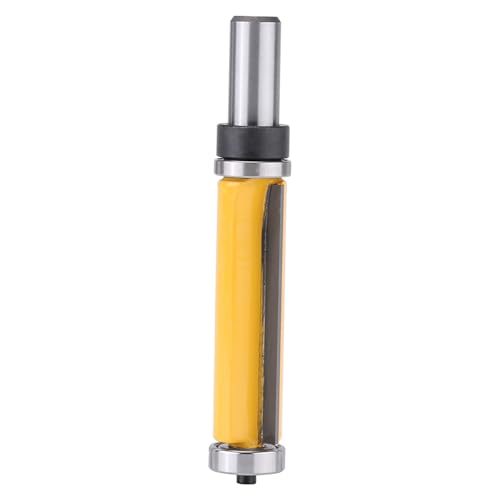 Depisuta Zemented Carbid Gerade Router Bit Gelb Hitzebeständiges Holzbewerkungswerkzeug für eine Verbesserte Effizienz auf Festem Holz, MDF, Sperrscheibe, Sperrholz Depisuta Zemented Carbid Gerade Router Bit Gelb Hitzebeständiges Holzbewerkungswerkzeug für eine Verbesserte Effizienz auf Festem Holz, MDF, Sperrscheibe, Sperrholz von Depisuta