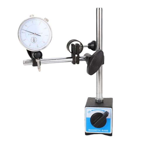 Depisuta Zifferblatt Anzeige mit Magnetischem Basis Halter, Profession Elle Messgeräte mit 0,01mm Precisions, 0-10mm Messbereich, Fein Einstellbarer Langer Arm Gage Metrischer Depisuta Zifferblatt Anzeige mit Magnetischem Basis Halter, Profession Elle Messgeräte mit 0,01mm Precisions, 0-10mm Messbereich, Fein Einstellbarer Langer Arm Gage Metrischer von Depisuta