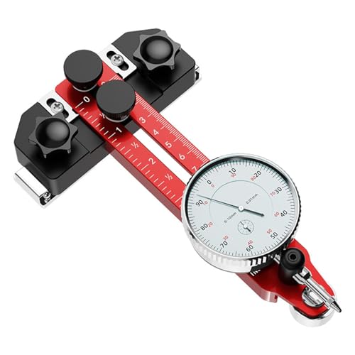 Tischkreissägen-Ausrichtungslehre-Kalibrierer, 0–120 Mm Verstellbare Digitale Tischkreissägenlehre mit Messuhr, Dünne Rip-Vorrichtung, Tischkreissägen-Vorrichtungsführung, von Depisuta