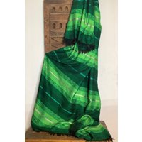 Decke/Bettüberwurf Plaid Handgewebt Und -Geknüpft Aus Baumwolle Kaktusseide Essaouira Marokko von DepotPetitMaroc