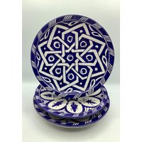 Keramik-Servier - Oder Wandteller Aus Fes/Marokko von DepotPetitMaroc