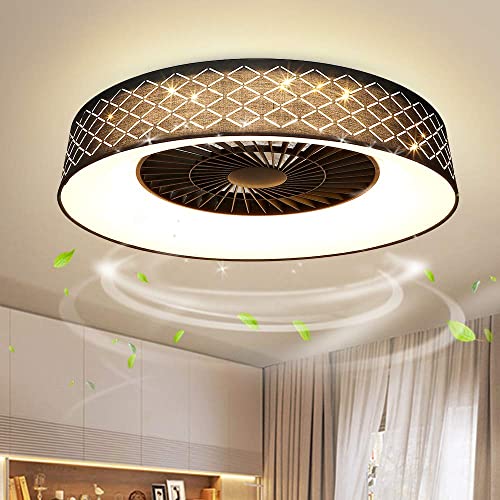 Depuley LED Deckenventilatoren mit Beleuchtung, Einstellbar Fan mit Fernbedienung und Timer, 30W Dimmbare Deckenleuchte, Unsichtbarer Ventilator mit Leuchte für Wohnzimmer, Kinderzimmer, 3000K-6500K Depuley LED Deckenventilatoren mit Beleuchtung, Einstellbar Fan mit Fernbedienung und Timer, 30W Dimmbare Deckenleuchte, Unsichtbarer Ventilator mit Leuchte für Wohnzimmer, Kinderzimmer, 3000K-6500K von Depuley