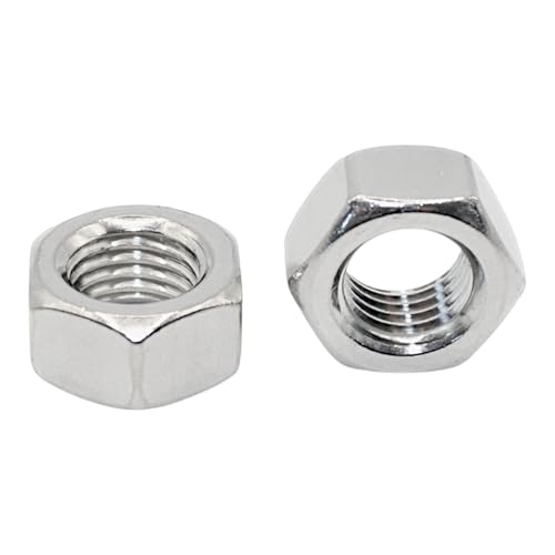 Mutter | Sechskantmutter | Feingewinde Standard DIN 934 ISO 4032 Edelstahl A2 | V2A rostfrei M10 M12 M16 M18 M20 M22 M24 M27 M30 M36 von Der Anschraubladen