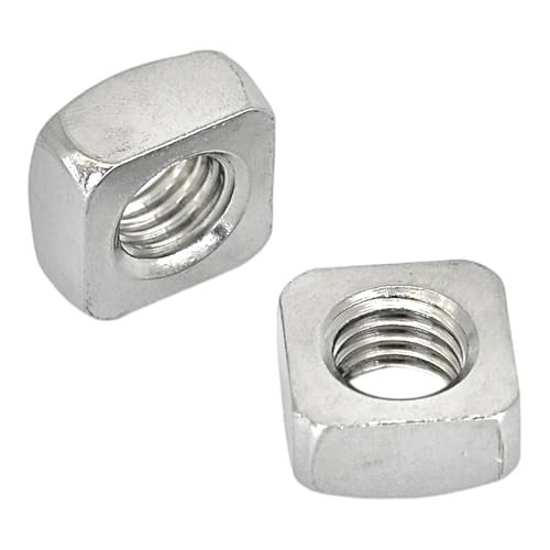 Vierkantmuttern | Gleitmuttern | Einlegemuttern | Quadratmuttern Edelstahl A2/V2A DIN 557 rostfrei M5 | M6 | M8 | M10 | M12 von Der Anschraubladen