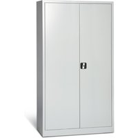 Werkstatt-Flügeltürschrank BASIC, HxBxT 1.950 x 925 x 420 mm, lichtgrau/lichtgrau von Basic