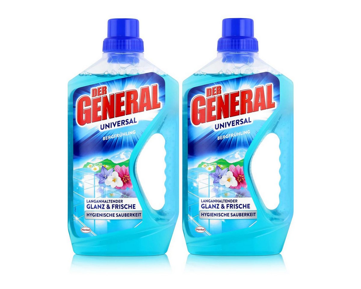 Der General Der General Universal Bergfrühling 750ml Allzweckreiniger (2er Pack) Allzweckreiniger von Der General