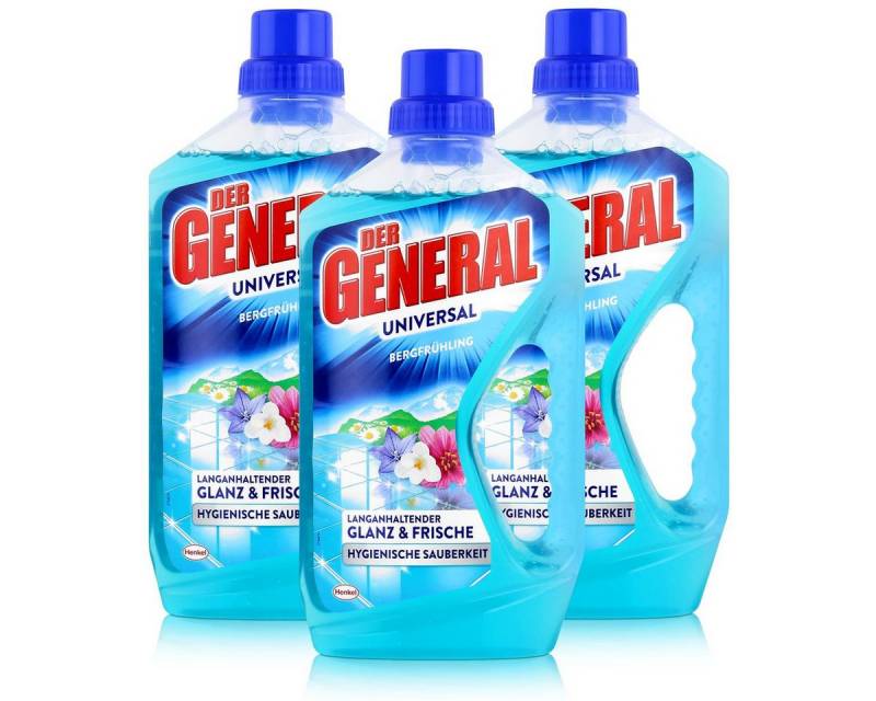 Der General Der General Universal Bergfrühling 750ml Allzweckreiniger (3er Pack) Allzweckreiniger von Der General
