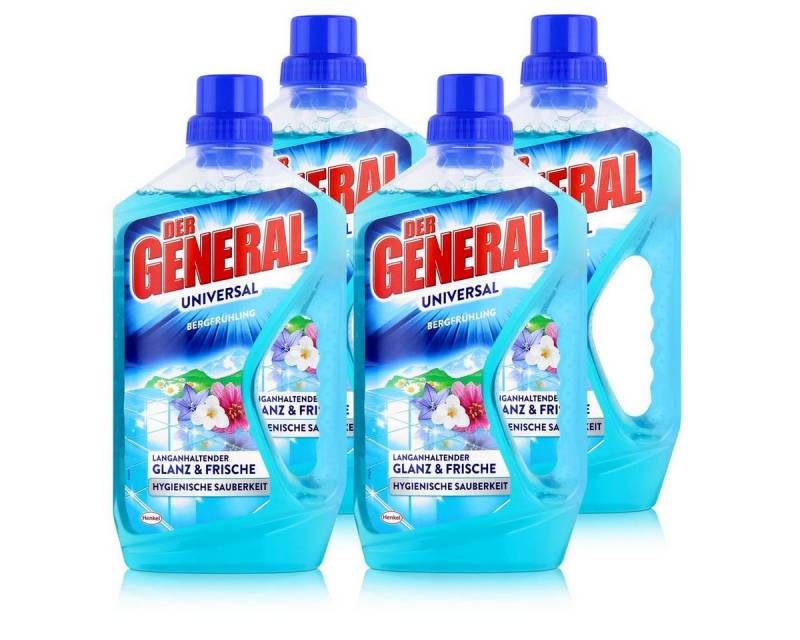 Der General Der General Universal Bergfrühling 750ml Allzweckreiniger (4er Pack) Allzweckreiniger von Der General