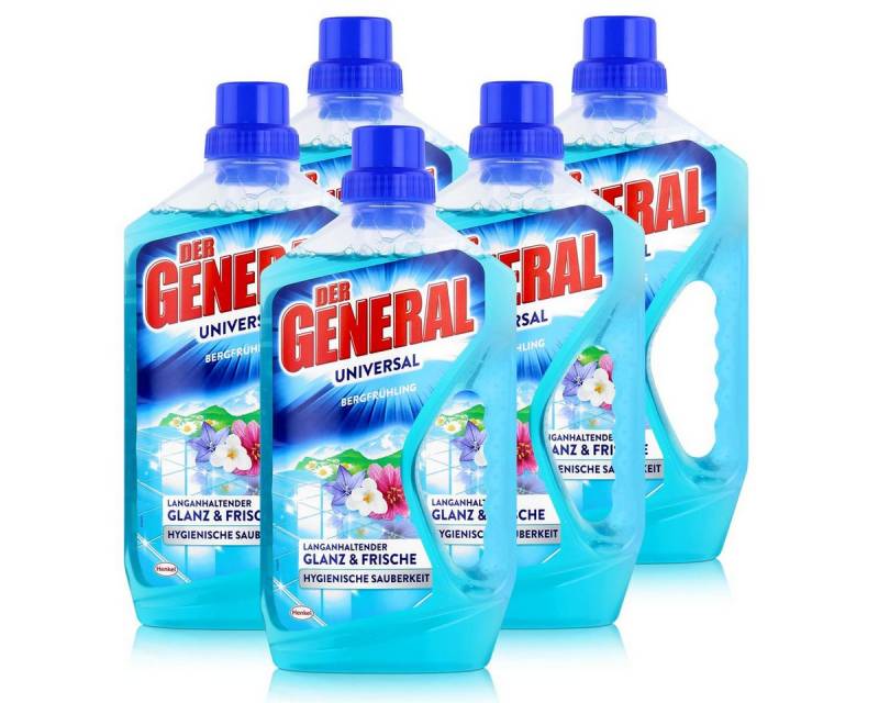 Der General Der General Universal Bergfrühling 750ml Allzweckreiniger (5er Pack) Allzweckreiniger von Der General