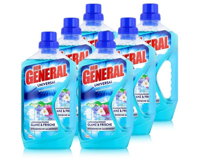 Der General Der General Universal Bergfrühling 750ml Allzweckreiniger (6er Pack) Allzweckreiniger von Der General