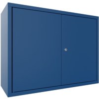 PAVOY Hängeschrank, HxBxT 600 x 800 x 300 mm, enzianblau, enzianblau PAVOY Hängeschrank, HxBxT 600 x 800 x 300 mm, enzianblau, enzianblau von Pavoy