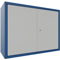 PAVOY Hängeschrank, HxBxT 600 x 800 x 300 mm, lichtgrau, enzianblau PAVOY Hängeschrank, HxBxT 600 x 800 x 300 mm, lichtgrau, enzianblau von Pavoy
