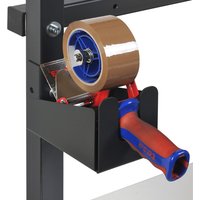 Halter für Klebebandabroller für Packtisch, anthrazit von Jungheinrich PROFISHOP