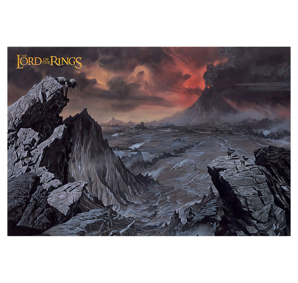 Der Herr der Ringe Poster Mount Doom, The Lord of The Rings LOTR Plakat Der Herr der Ringe Poster Mount Doom, The Lord of The Rings LOTR Plakat von Der Herr der Ringe