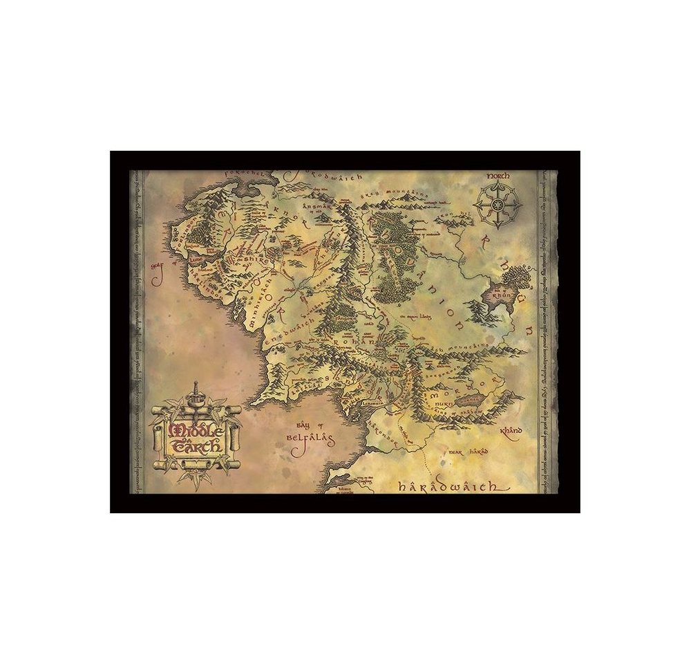 Der Herr der Ringe Poster Der Herr der Ringe Poster von Der Herr der Ringe