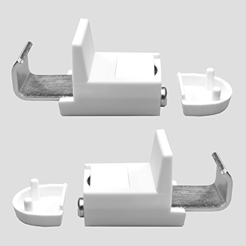 KLEMMFLEX Klemmträger mit Magnet für Alu-Jalousien und Rollos mit metallischer Unterschiene - Farbe: weiss KLEMMFLEX Klemmträger mit Magnet für Alu-Jalousien und Rollos mit metallischer Unterschiene - Farbe: weiss von Der Jalousienladen