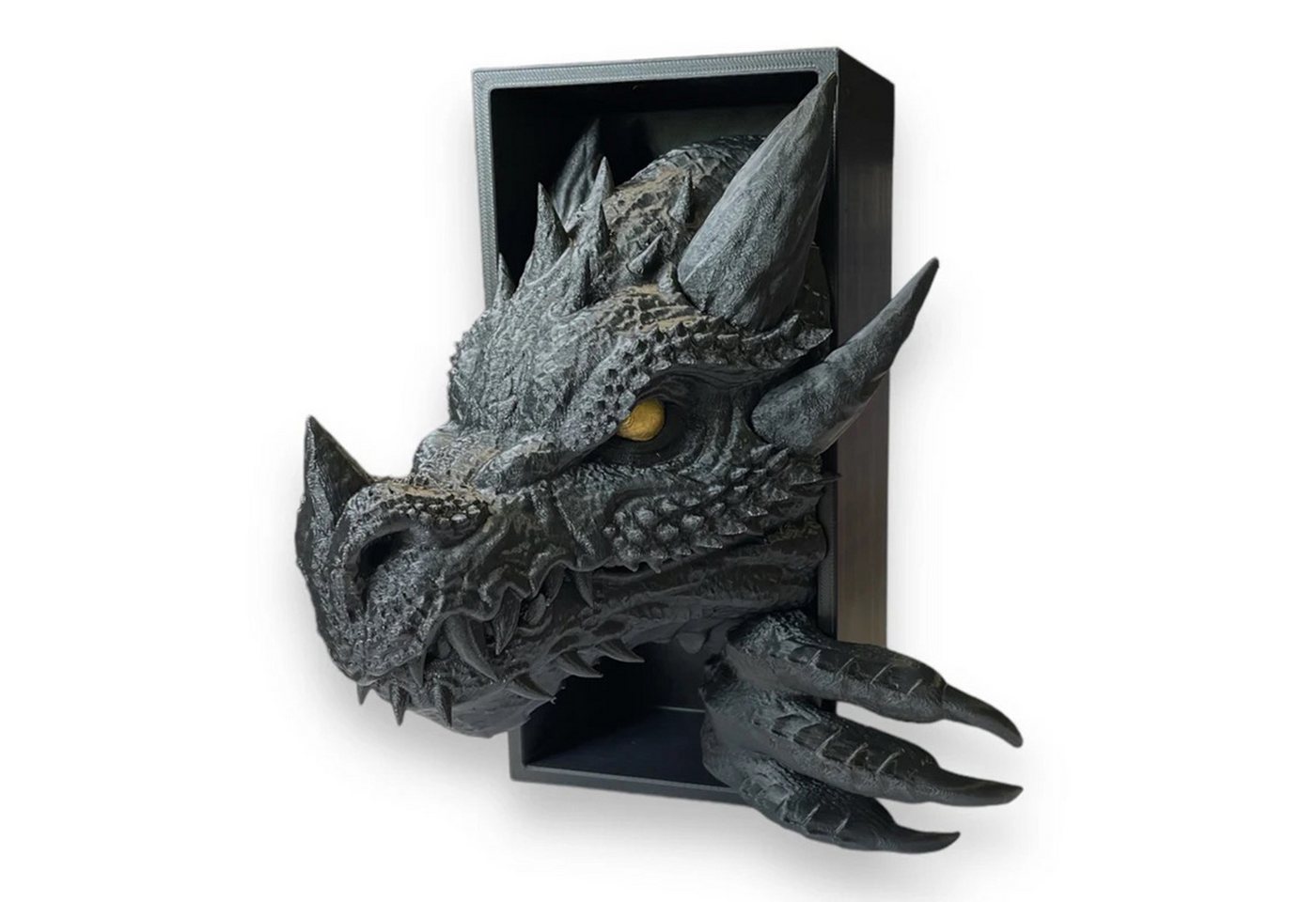 Der Krämer Buchstütze Drache 3D Figur Book Nook 20cm von Der Krämer