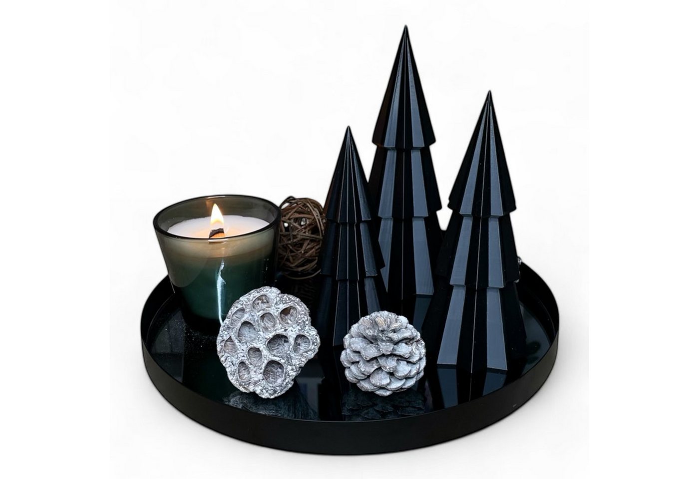 Der Krämer Dekobaum Tannenbäume Weihnachtsbäume 3er-Set von Der Krämer