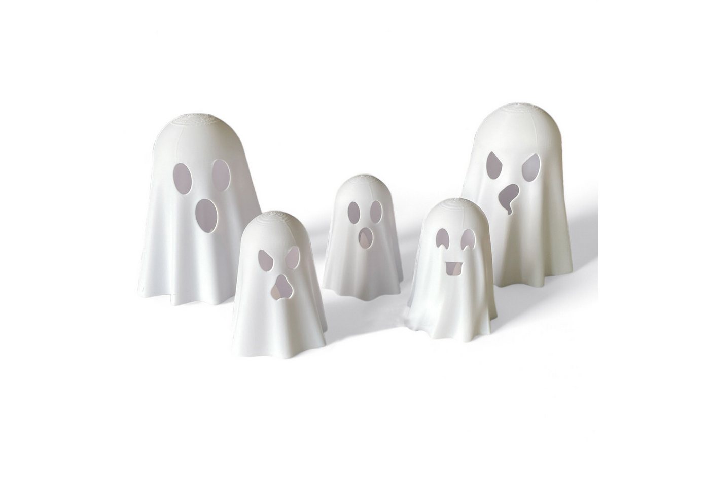 Der Krämer Dekofigur Geister für LED Kerzen - Halloween Deko Der Krämer Dekofigur Geister für LED Kerzen - Halloween Deko von Der Krämer