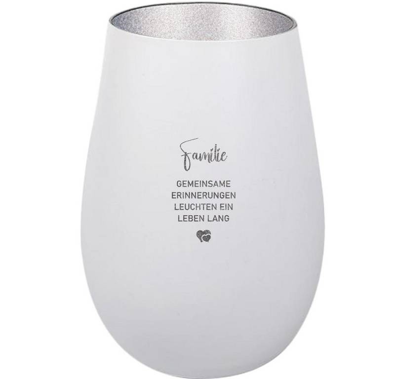 Der Porzellan-Laden Windlicht Personalisiertes Windlicht: 'Familie - Gemeinsame Erinnerungen leuchte Der Porzellan-Laden Windlicht Personalisiertes Windlicht: 'Familie - Gemeinsame Erinnerungen leuchte von Der Porzellan-Laden