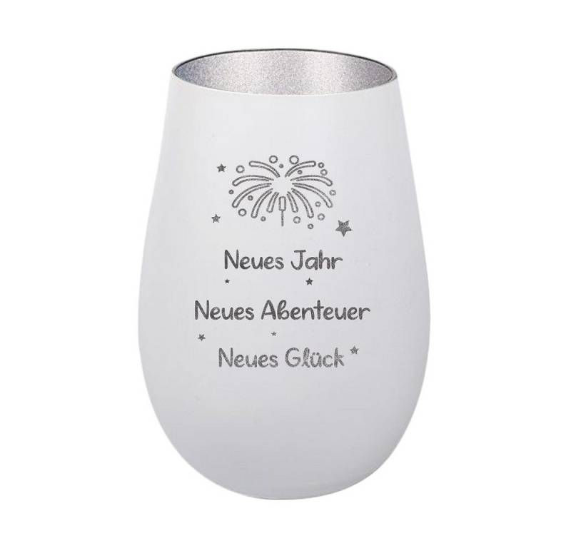 Der Porzellan-Laden Windlicht Windlicht Neues Jahr, Neues Abenteuer von Der Porzellan-Laden