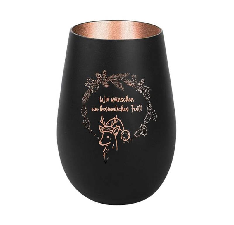 Der Porzellan-Laden Windlicht Windlicht Wünschen ein besinnliches Fest von Der Porzellan-Laden