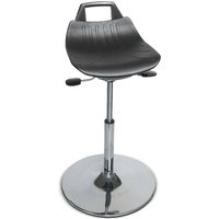 Hocker Premium, PP-Sitz, Sitzhöhe 560-820 mm, Tellerfuß von Jungheinrich PROFISHOP