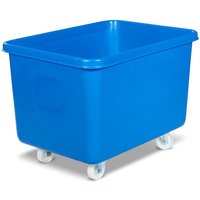 Rollbehälter BASIC, BxT 991 x 686 mm, blau von ALPHA Paletten