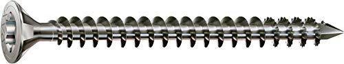 SPAX Holzbauschraube Edelstahl A4 10,0 x 160 mm 5 Stück T-STAR plus Senkkopf mit Fräsrippen Vollgewinde CUT-Spitze von Der Schraubenladen