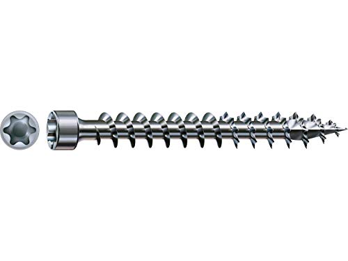 SPAX Holzbauschraube IN.FORCE, Zylinderkopf, WIROX, T-STAR plus, Holzschraube (8x350 mm, 5 Stück) von Der Schraubenladen