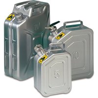 Rötzmeier® Sicherheitskanister aus Edelstahl, mit Schraubkappe, 10 Liter von Rötzmeier®