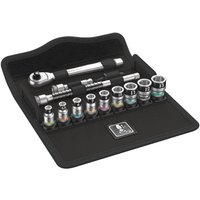 WERA Steckschlüsselsatz 8100 SA 7 Zyklop 28-tlg.1/4 Zoll SW 5-13mm Z.76 6KT von Wera