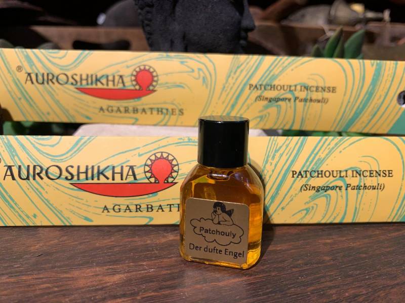 Der dufte Engel Raumduft Set Duftöl mit Auroshikha Räucherstäbchen (3er Set, 1x Duftöl 7ml, 2x 10g Räucherstäbchen), Raumduft, Raumduftverbesserer von Der dufte Engel