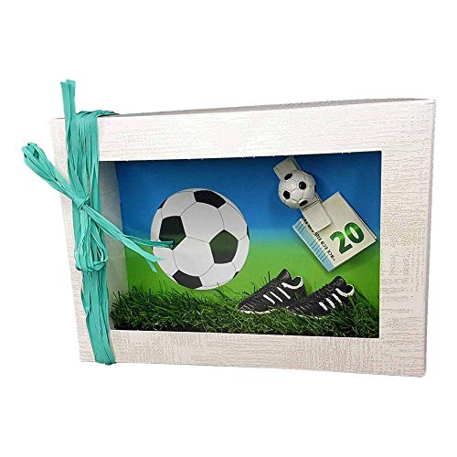 Geldgeschenk Verpackung Fußball Geschenk Fußballfan Geburtstagsgeschenk von Der-kleine-Dekoladen