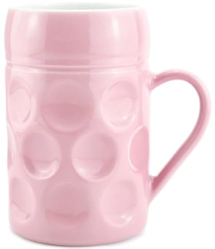 Der kleine MUC – Das Champagnerkrügerl vom Oktoberfest | 330 ml Porzellanbecher für Champagner, Kaffee & Cocktails | Modell Pretty Rosi (rosa) von Der kleine MUC