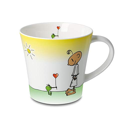 DER KLEINE YOGI: Kaffee-/Teetasse - Glücklich - NEU von Der kleine Yogi