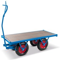 Kongamek Schwerer Handpritschenwagen mit planer Ladefläche, BxT 700 x 1.500 mm Kongamek Schwerer Handpritschenwagen mit planer Ladefläche, BxT 700 x 1.500 mm von KONGAMEK
