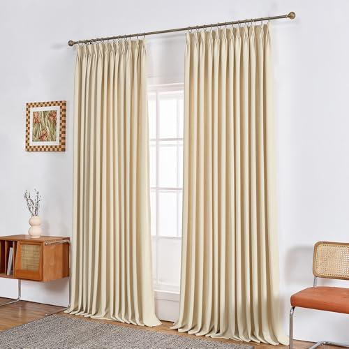 DerF HOME Moab Leinen Gardinen nach Mass,Vorhänge nach Maß gefertigt – 90% Polyester & 10% Leinen, Weich & Modern, DerF HOME Moab Leinen Gardinen nach Mass,Vorhänge nach Maß gefertigt – 90% Polyester & 10% Leinen, Weich & Modern, von DerF HOME