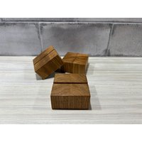 2Er Set Fotohalter Hirnholz Eiche, Postkartenhalter Menükartenhalter 2Er Set Fotohalter Hirnholz Eiche, Postkartenhalter Menükartenhalter von DerHolzkeller